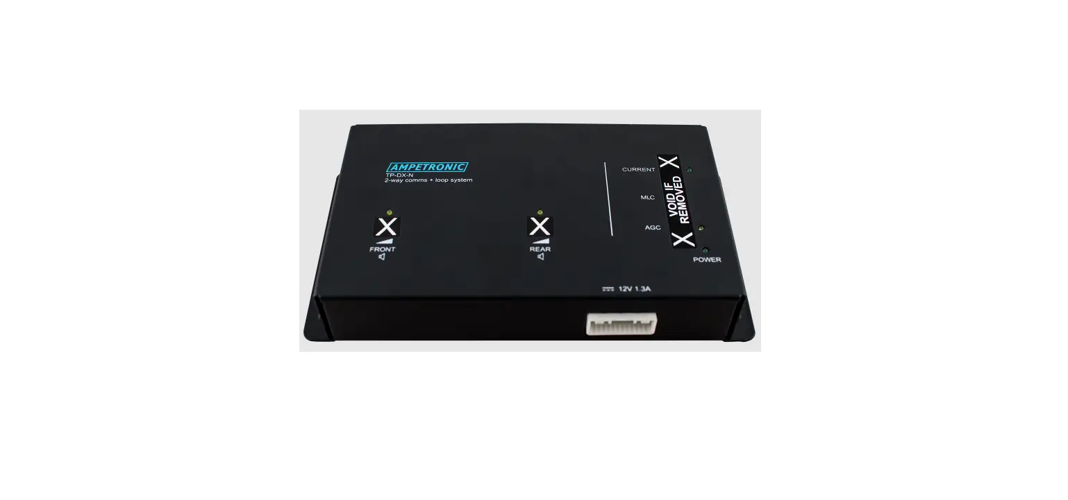 Ampetronic Up28004-2 Talkperfect Dx-n Kits Installation Guide