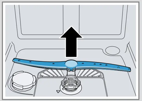 NEFF S353HAX02G Fully Integrated Standard Dishwasher - spray2