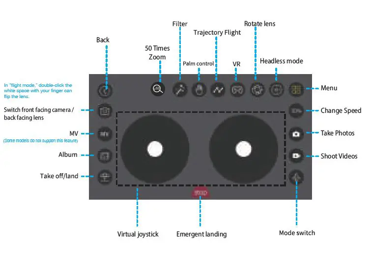 TOMZON D25 Drone with Camera for Adults 4K UHD-fig15