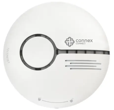 connex CONNECT CC S2002 Smart Wi Fi Smoke Detector