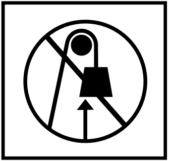 MILE MARKER 6 DO NOT USE WINCH TO hoist