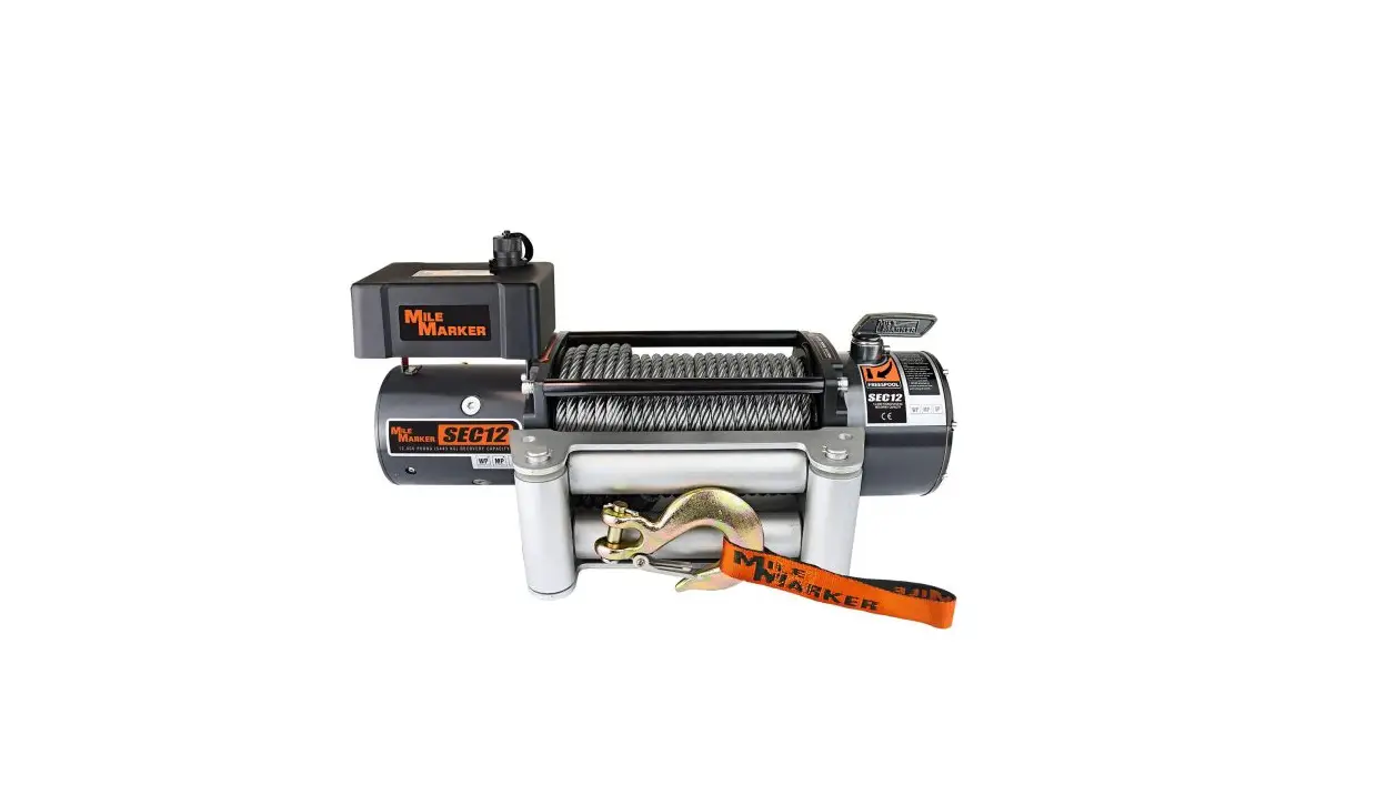 Mile Marker Sec18 Water Proof Electric Winch User Manual