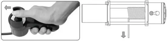 MILE MARKER SEC18 Water Proof Electric Winch fig 6