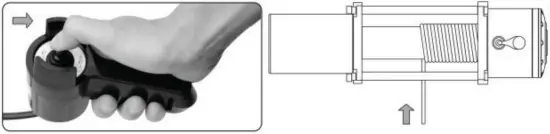 MILE MARKER SEC18 Water Proof Electric Winch fig 7