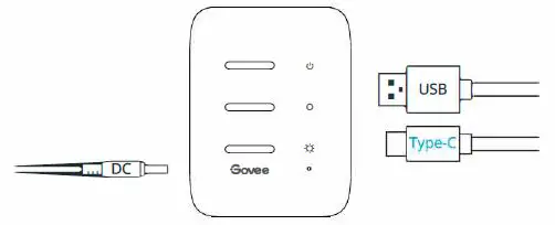 Govee H6100 RGBIC LED TV Backlight FIG6