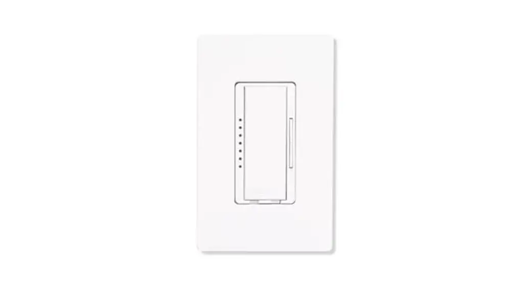 Lutron Ra-6d-wh 120v 50/60 Hz Dimmer Instruction Manual