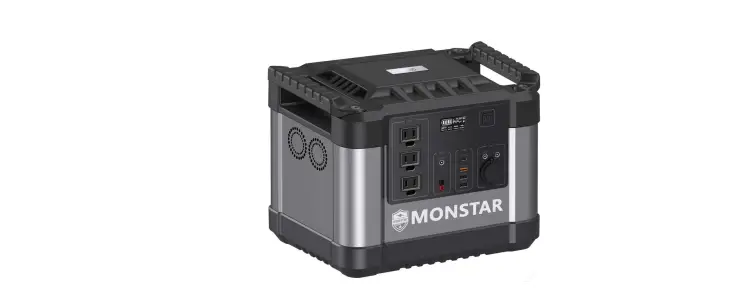 Monster M1500 Portable Solar Generator Power Station User Manual