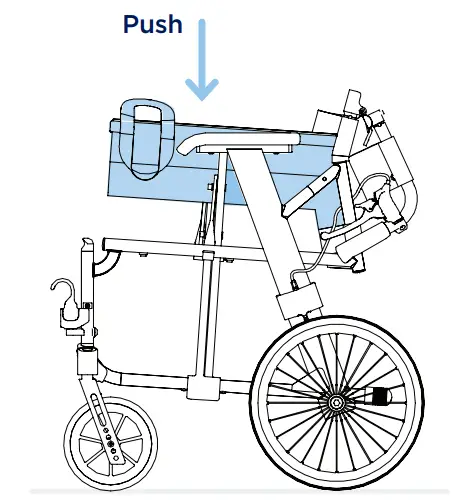 aspire MWS449800 Socialite Wheelchair User Manual - Place the wheelchair on levelled ground