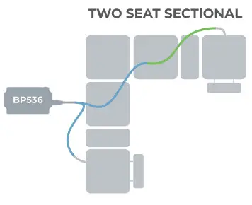 RAFFEL SYSTEMS BP536 Battery Pack For Motion Furniture - Connect 3