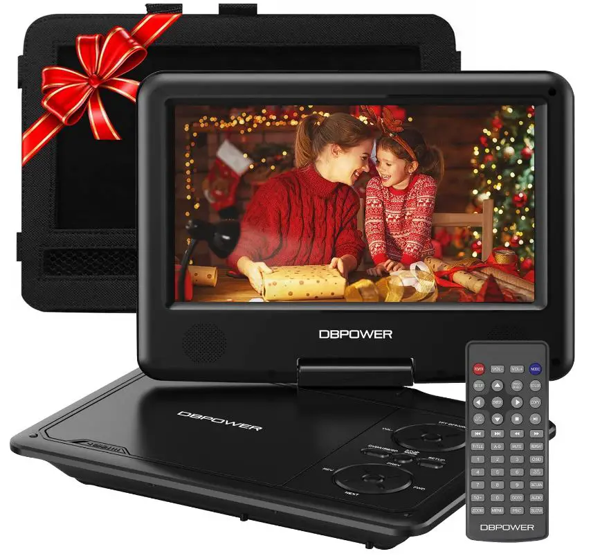 DBPOWER-11.5-Portable-DVD-Player,-5-Hour-Built-in-Rechargeable-Battery-image
