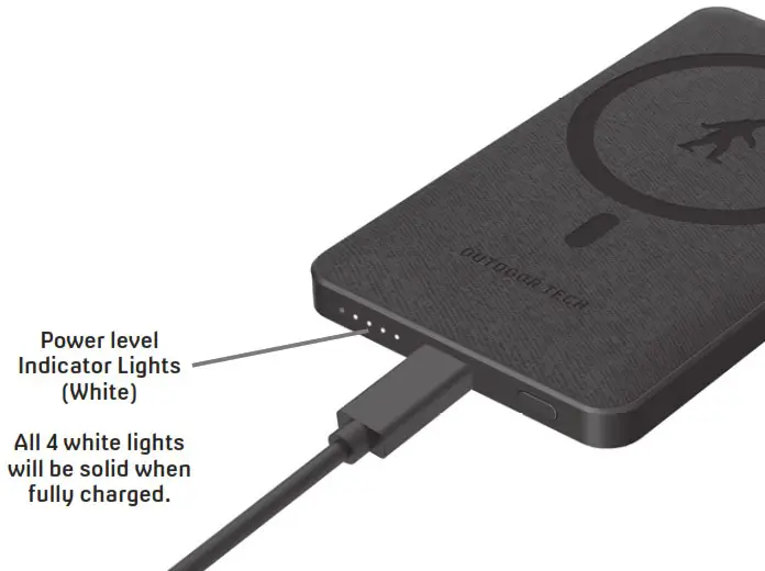OUTDOOR TECH LATCH Magsafe Wireless 5K Power Bank - CHARGING UP THE POWER