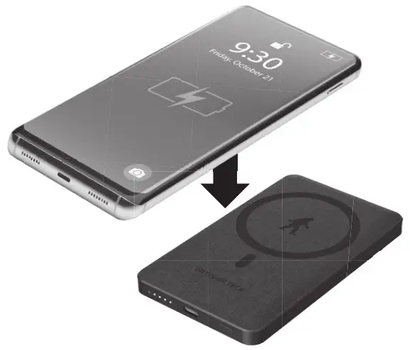 OUTDOOR TECH LATCH Magsafe Wireless 5K Power Bank - WIRELESS CHARGING 1