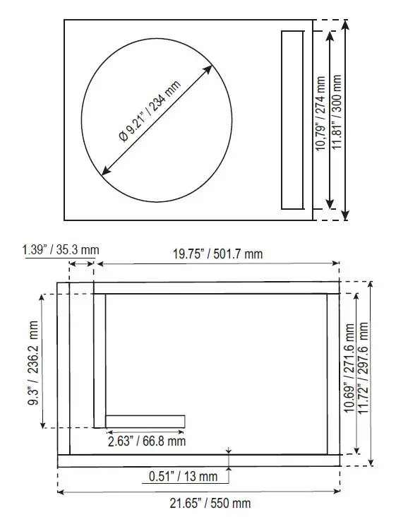 DS18 SLC-MD10 10-Inch Subwoofer with PPI Cone-FIG3