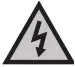 Warning lightning flash Icon