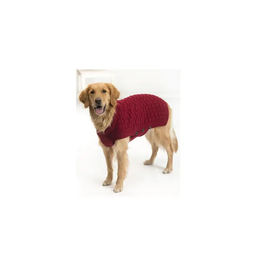 Lion Brand Clifford Dog Sweater User Guide