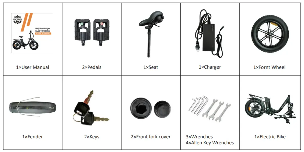 heybike ranger step thru electric bike - Fig