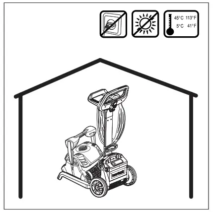 maytronics 9999096X USW Dolphin Wave 100 Inground Commercial Robotic Pool Cleaner - filter bag