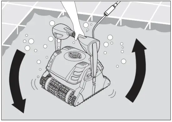 maytronics 9999096X USW Dolphin Wave 100 Inground Commercial Robotic Pool Cleaner - pool