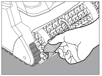 maytronics 9999096X USW Dolphin Wave 100 Inground Commercial Robotic Pool Cleaner - stretch
