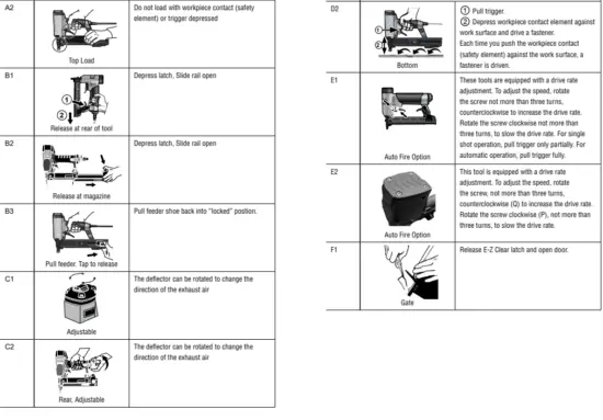 SENCO NS20XP 50.8mm Heavy Duty Wire Air Stapler 6