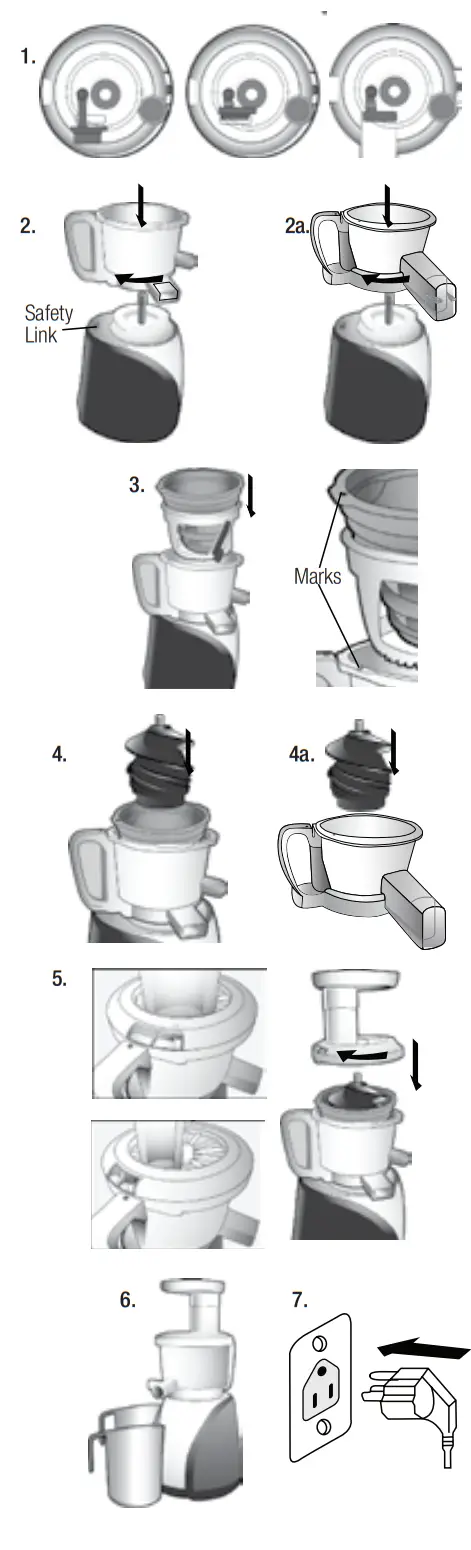 Tribest SW 2020 Slowstar Vertical Slow Juicer and Mincer - fig 3