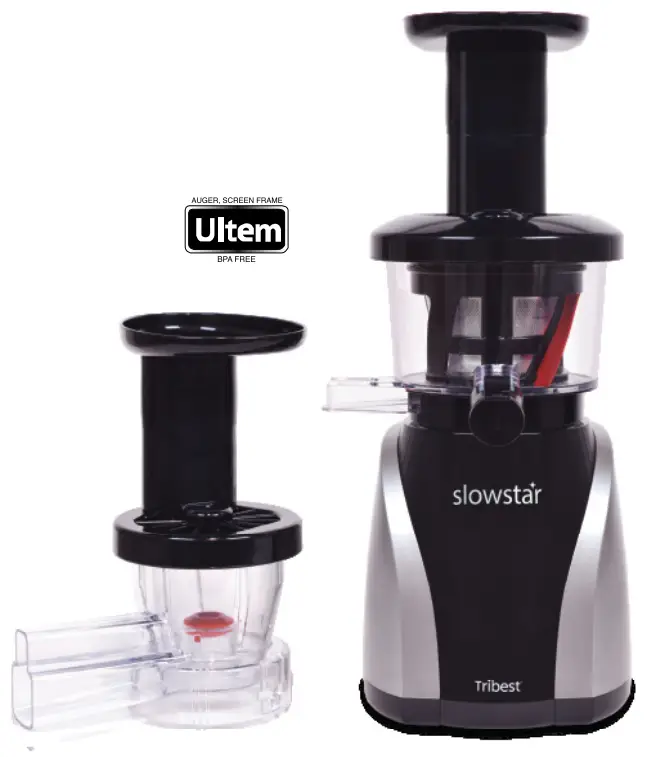 Tribest SW 2020 Slowstar Vertical Slow Juicer and Mincer