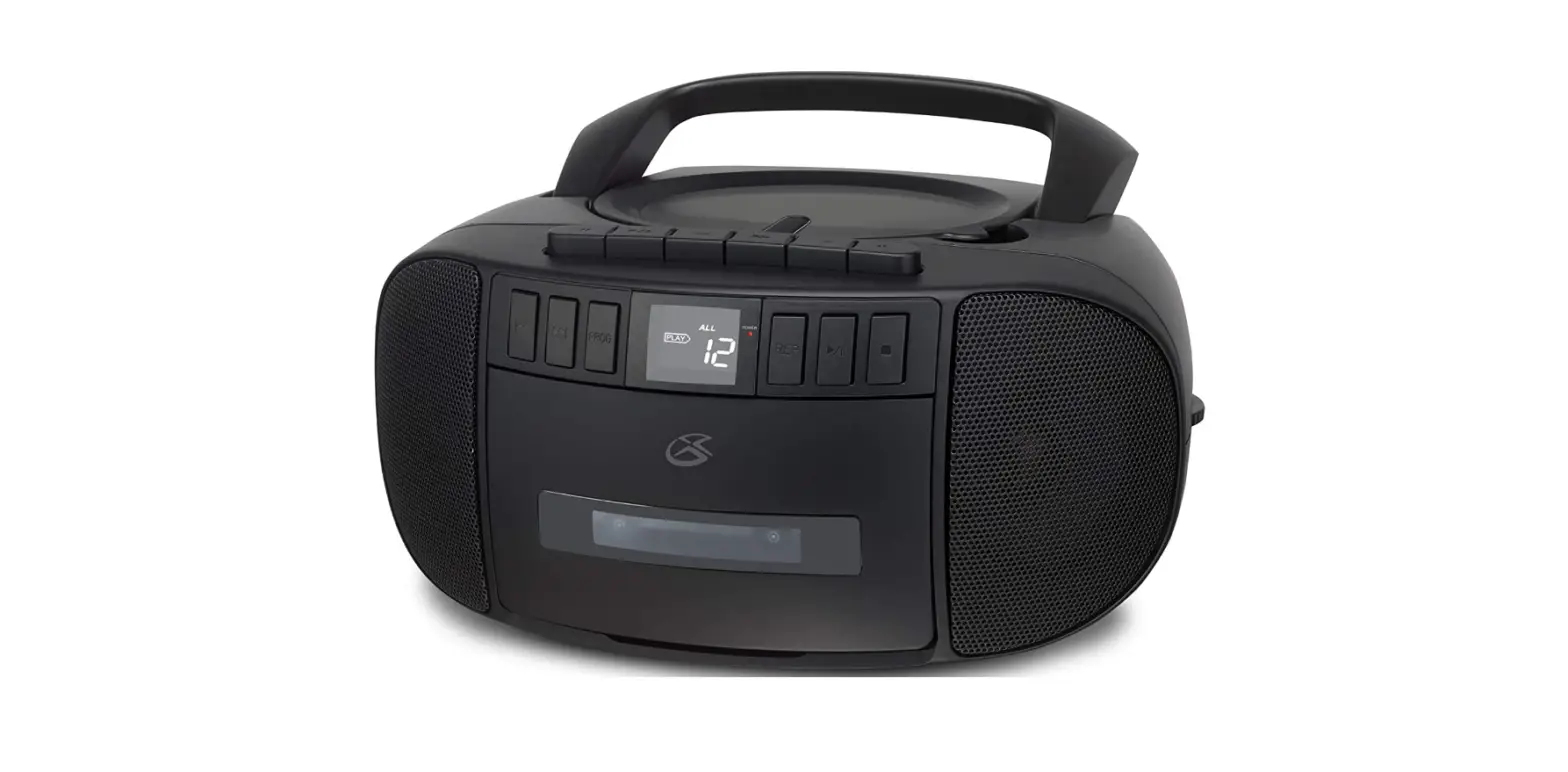 Gpx Bca209b Portable Am/fm Boombox With Cd And Cassette Player-complete Features/instruction Guide