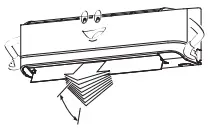 42TVAB036 - AIR FLOW DIRECTION C