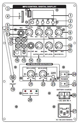 PYLE-PPHP1241WMU-UHF-Wireless-Microphone-&amp-Portable-Bluetooth-PA-Speaker-System-01