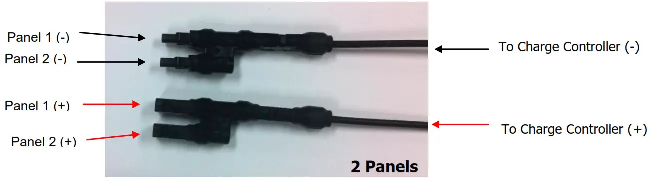 Grape Solar Preconfigured Kits - Connection Panels In Parallel 2