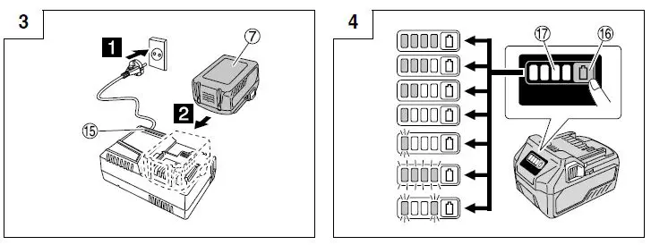 HiKOKI UM 36DA 36V Cordless Stirring Machine fig 2