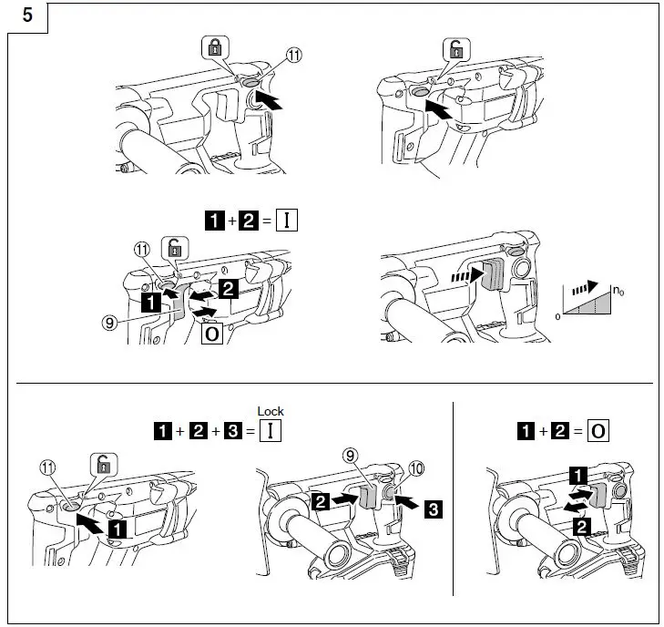 HiKOKI UM 36DA 36V Cordless Stirring Machine fig 3