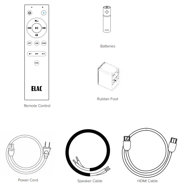 ELAC DCB41 Power Monitor Speaker 1