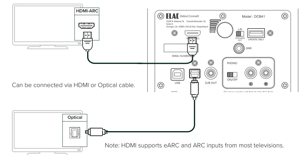 ELAC DCB41 Power Monitor Speaker 6