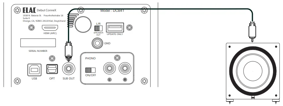 ELAC DCB41 Power Monitor Speaker 7
