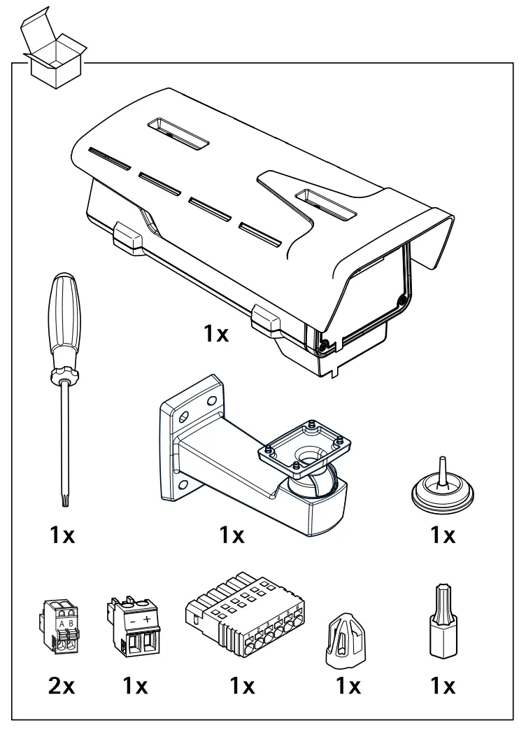 AXIS Q1656-LE Box Camera - 1