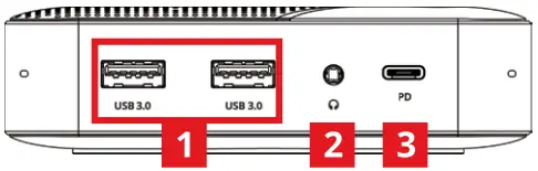SIIG DKOS11-S1 USB-C Multitask Adapter Conference Speaker A