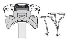 FIG 14 Connecting the HMD Receiver