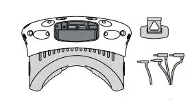 FIG 15 Connecting the HMD Receiver