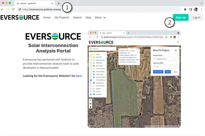 EVERSOURCE-Interconnection-Analysis-Portal-Product
