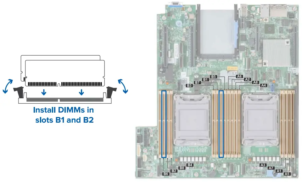 aVIGILON NVR5 STD 2NDCPU Standard 2nd CPU Kit - In the row of empty