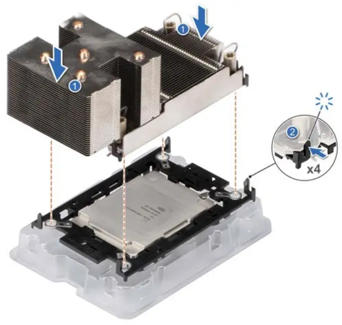 aVIGILON NVR5 STD 2NDCPU Standard 2nd CPU Kit - applied to the bottom1