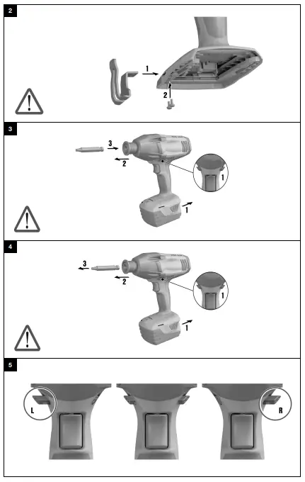 HILTI SID 8-A22 Cordless Impact Drivers -