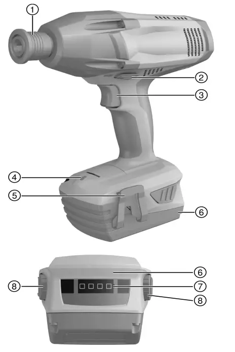 HILTI SID 8-A22 Cordless Impact Drivers - Description