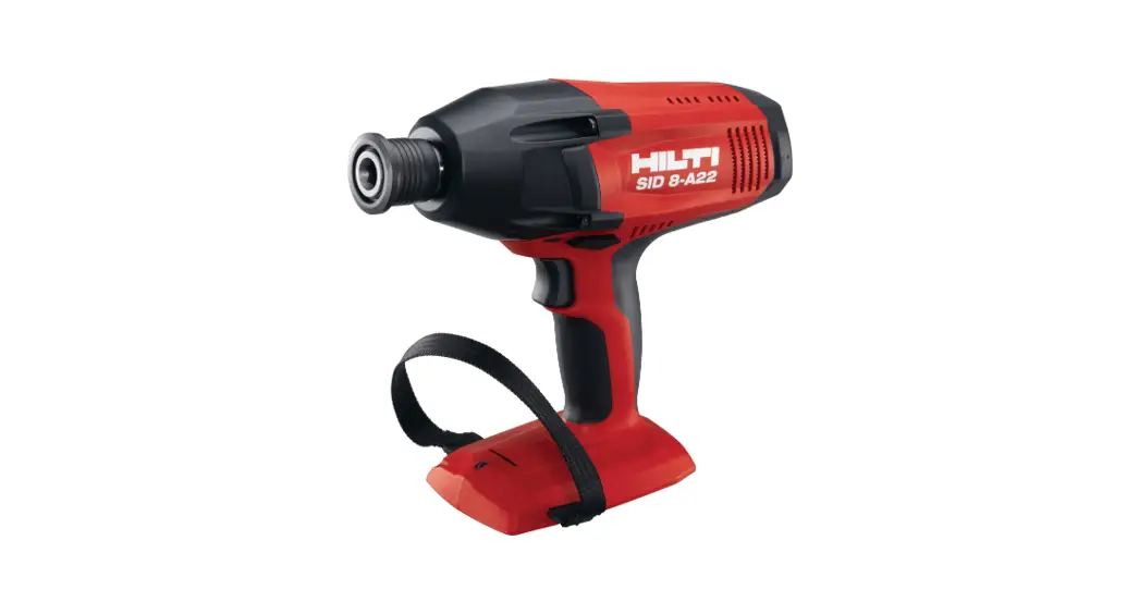 Hilti Sid 8-a22 Cordless Impact Drivers Instruction Manual