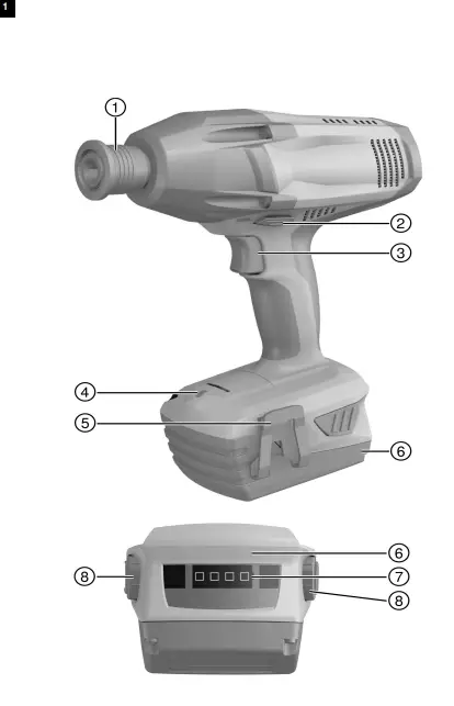 HILTI SID 8-A22 Cordless Impact Drivers