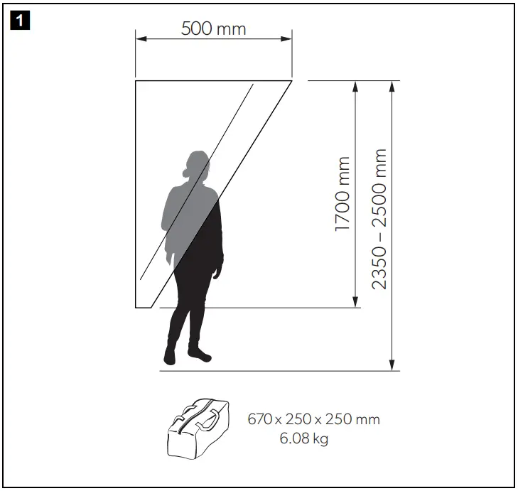 Portico AIR 180 S Side Wing Canopy Using the canopy