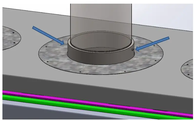 KEMLAN NZ CELESTIAL 900 Softwood with Fan - ACTIVE FLUE INSTALLATION 2