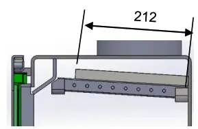 KEMLAN NZ CELESTIAL 900 Softwood with Fan - BAFFLE PLATE INSTALLATION 3