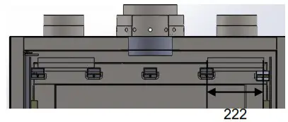 KEMLAN NZ CELESTIAL 900 Softwood with Fan - BAFFLE PLATE INSTALLATION 4